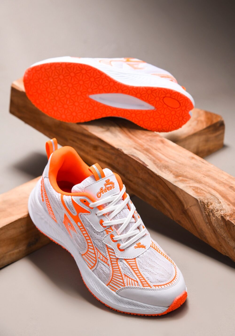 ROCK/neon orange-grey