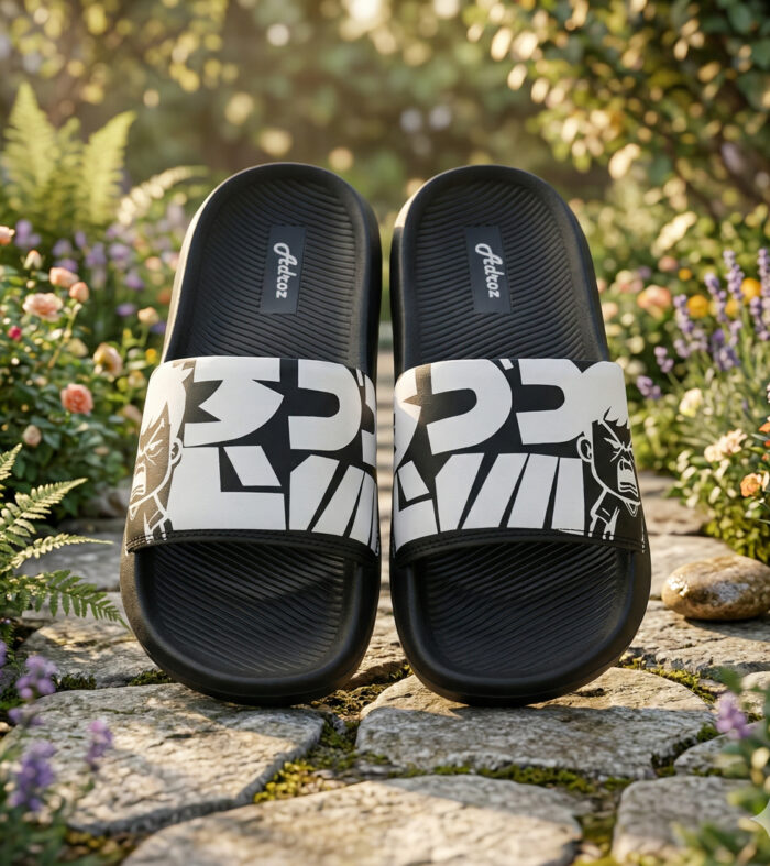 AD26SCROSS006 BLK-WHT